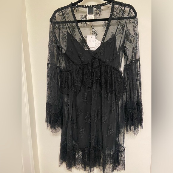 Pinko anguillara lace empire dress - Picture 9 of 10